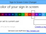 Sign In Screen Color Changer       