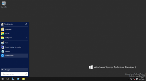 Windows Server 2016 Technical Preview 3      