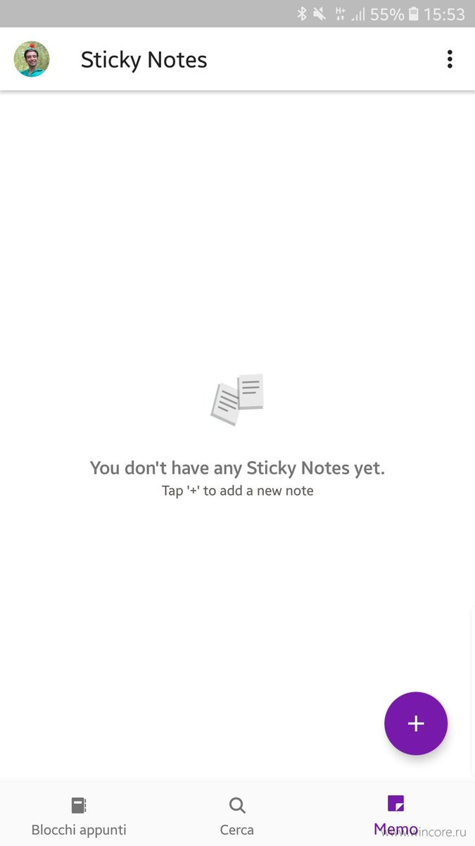onenote sticky notes online